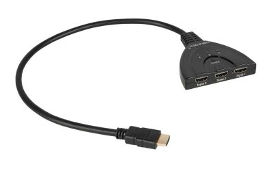 Přepínač 3x HDMI/1x HDMI CABLETECH ZLA0310