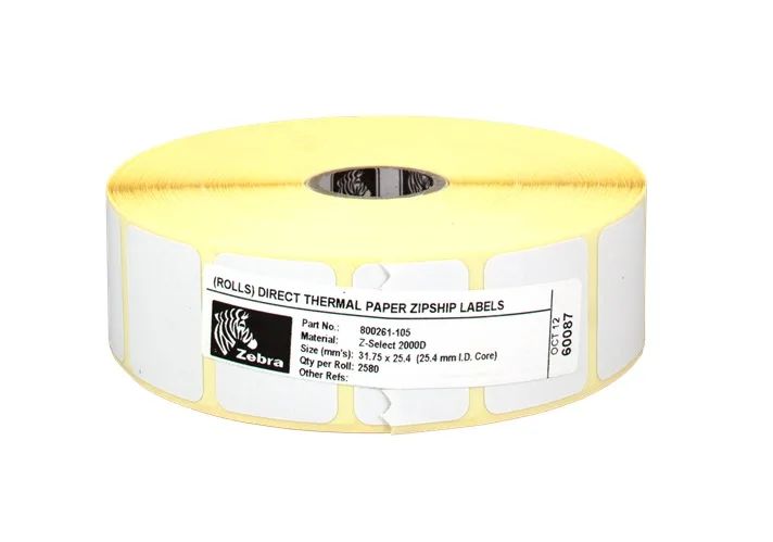 Z-Select 2000D  32 x 25 mm/2580 etiket/role