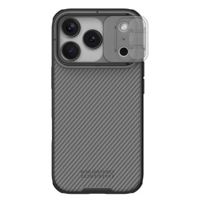 Nillkin CamShield PRO Zadní Kryt pro Apple iPhone 17 Pro Transparent Black