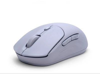 HP 400 Quiet/Kancelářská/Optická/Pro praváky/1 200 DPI/USB+BT/Fialová