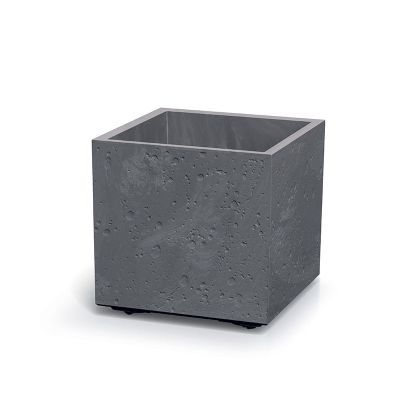 Květináč SIERRA SQUARE BETON EFFECT marengo 38,5cm