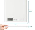 Digitálna kuchynská váha Salter Arc, 3 kg LCD presnosť 1 g