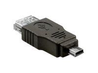 Adapter USB mini male > USB 2.0-A female