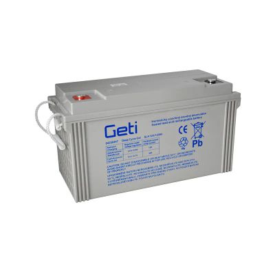 Gelová baterie 12V 120Ah GETI pro soláry