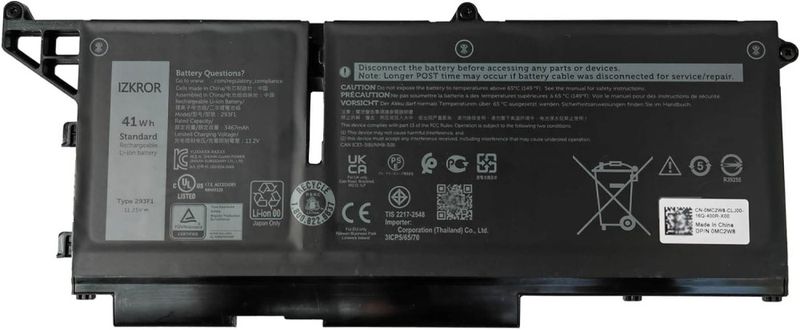 Dell Baterie 3-cell 41W/HR LI-ION pro Latitude 5430, 5530, 7430, 7530