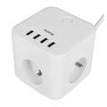 Prodlužovací kabel HUSLOG EMX-190224 White 1,5m