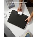 TOMTOC THE HER, brašna na notebook 16'' šedá
