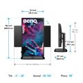 BENQ PD2506Q, LED Monitor 25" QHD, Dark Grey