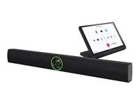 Pro Zoom Rooms - řízení velké konference (dotyková konzole, video lišta) - černá, hladká černá - power adapter included