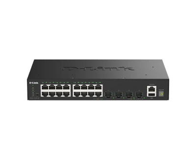 D-Link DGS-1530-20/E 16 Ports GE + 4 Ports 10G SFP+ Smart Managed Switch