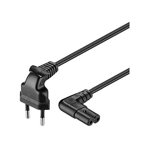 WENTRONIC Síťový kabel 2pin 230V 3m black W.97354