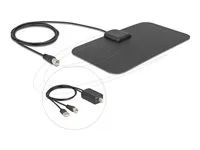DAB+DVB-T2 Antenna F plug 5 - 25 dB act