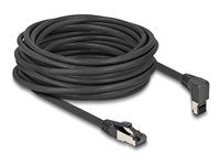 RJ45 Network Cable Cat.8.1 S/FTP 90° upw