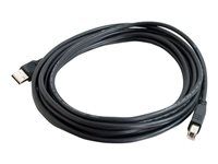 USB A to B Cable - USB 2.0 - Black - M/M - Kabel USB - USB (M) do USB typ B (M) - USB 2.0 - 1 m - černá