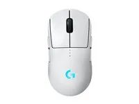 Myš - hraní - pravák a levák - optický - 8 tlačítka - bezdrátový, kabelové - 2.4 GHz, USB - přijímač USB Logitech LIGHTSPEED - bílá