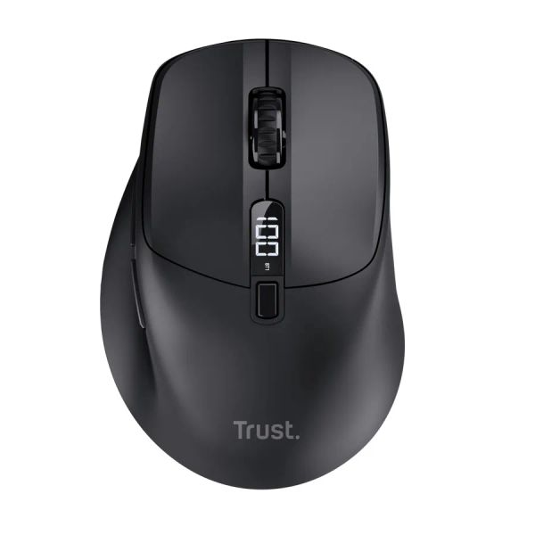 Trust Zevo/Cestovní/Optická/Pro praváky/4 000 DPI/USB+BT/Černá