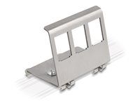 Keystone Metal Mounting 3 Port for DIN r
