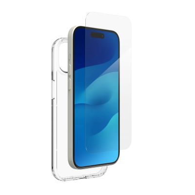 ZAGG Invisible Shield Ochrané sklo Elite 360 Bundle iPhone 15 - průhledný