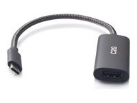 AV Adapter - 8K 60Hz - Black - M/F - Video adaptér - USB-C s piny (male) do HDMI se zdířkami (female) - 24.9 cm - černá - podpora 8K60Hz