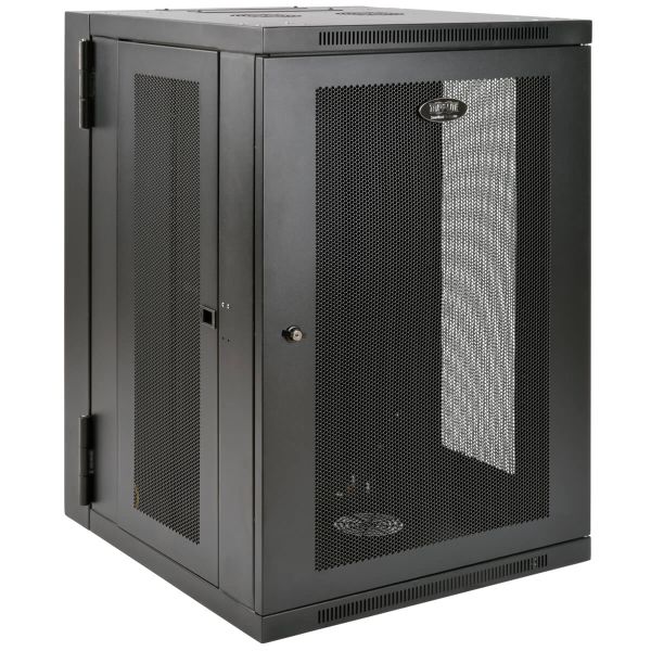 Skříň SmartRack 18U, Š=600mm, Hl=650mm, hloubka pro UPS, montáž na stěnu