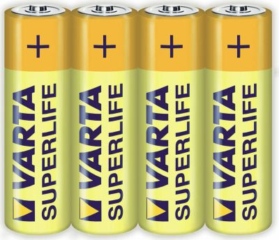 Varta SuperLife 1.5V AA 4x (ve fólii)