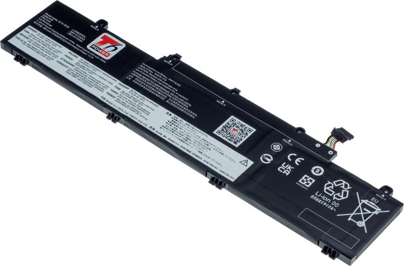 Baterie T6 Power pro Lenovo ThinkPad E14, E15 Gen 3, Gen 4, 4948mAh, 57Wh, 3cell, Li-Pol