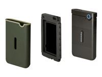 Pevný disk - 1 TB - externí (přenosný) - 2.5" - USB 3.1 Gen 1 - AES 256 bitů - železně šedá