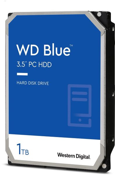 WD Blue/1TB/HDD/3.5"/SATA/5400 RPM/2R