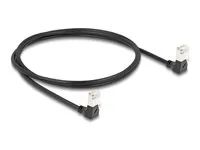 RJ45 Network Cable Cat.6A S/FTP Slim 90°