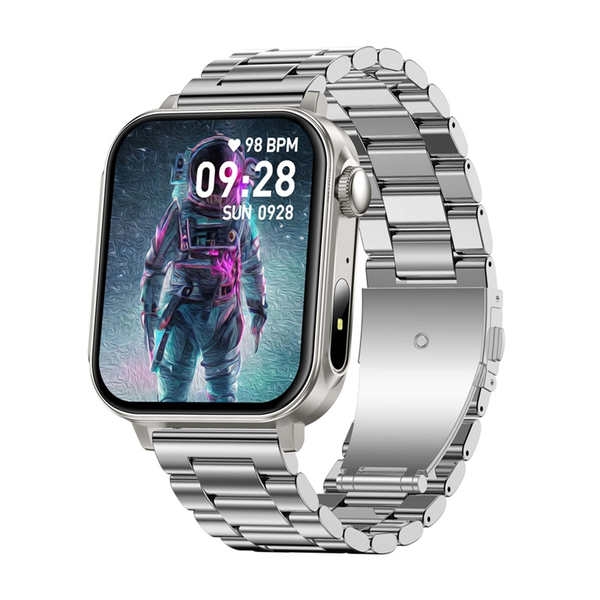 Hodinky COLMI P80 Steel Silver
