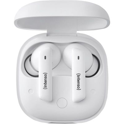 INTENSO BUDS Pro, Bezdrátová sluchátka, bílá