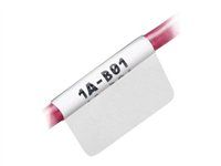 Polyester - bílá - 25.4 x 38.1 mm 2500 kusy nálepky