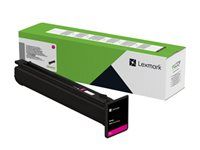 Purpurová - originální - pouzdro - kazeta s barvivem LCCP, LRP - pro Lexmark CS963e, CX961se, CX962se, CX963se