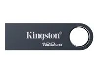 Kingston DataTraveler SE9 G3 - Jednotka USB flash - 128 GB - USB 3.2 Gen 1 - tmave niklová