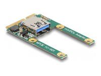 Mini PCIe I/O 1 x USB 2.0 Type-A female