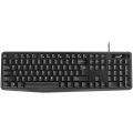 GENIUS KB-117, Klávesnica, USB, CZ/SK, čierna