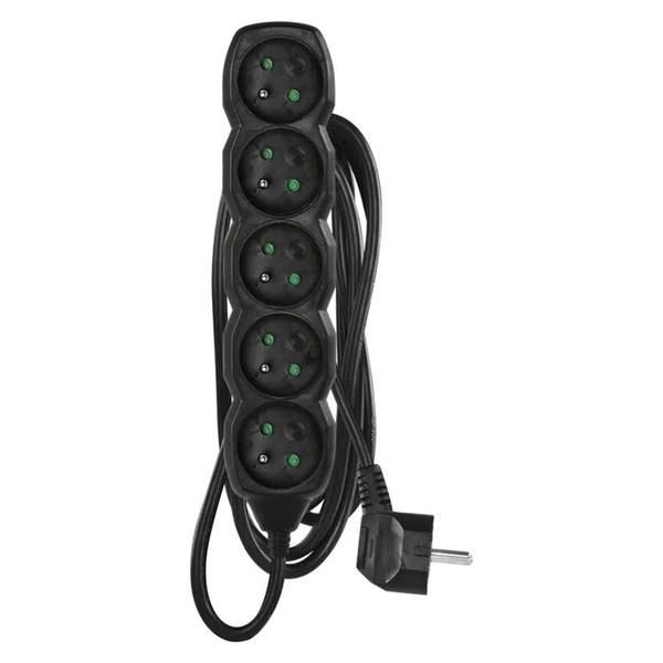 Prodlužovací přívod 5 zásuvek 2 m EMOS PC0512