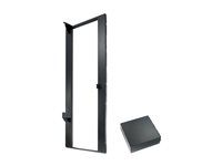Upevňovací rám stojanu - černá - pro NetShelter SX Enclosure with Sides, Enclosure without rear doors