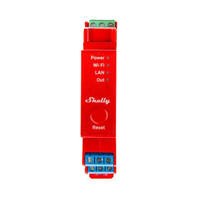 Relé na DIN lištu SHELLY PRO 1PM Wi-Fi LAN
