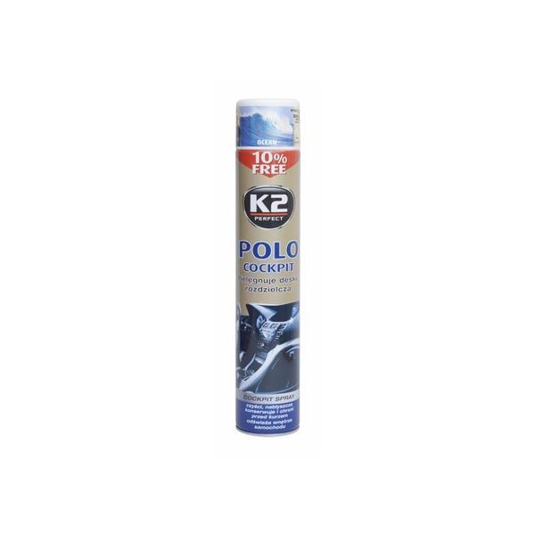 K2 Polo Ochrana interiéru kokpitu proti plastům 750ml Ocean