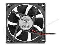 Axial Fan 5 V DC 80 x 80 x 25 mm black