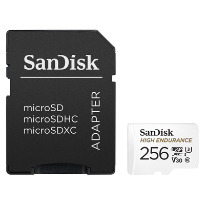 SanDisk Micro SDXC High Endurance C10 U3 V30 256GB