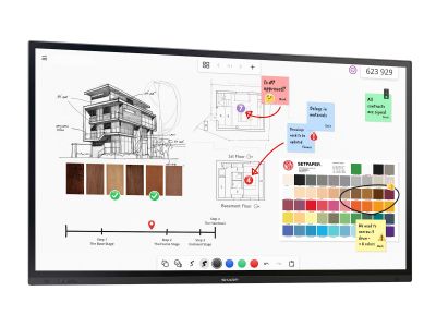 86" LED SHARP PN-LA862,3840x2160,24/7,500cd,IGT