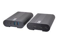 C2G Superbooster 2X4 USB Over Cat6a Extender Switch - USB 3.2 GEN1 (5Gbps) - Rozširovací zarízení USB - USB 3.2 Gen 1 - pres CAT 6a - až 100 m - kompatibilní s TAA