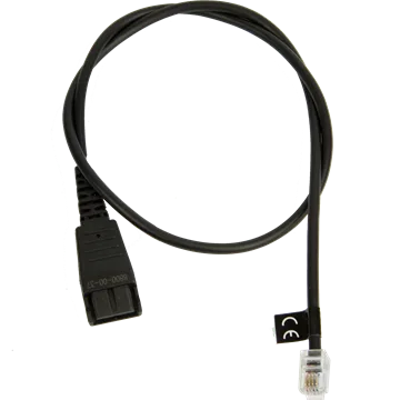 Jabra QD-RJ10, 0,5 m, straight