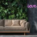 MANTA LOVE, LED Neon plexi dekorace