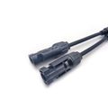 Konektor pro solární panely MC4 GETI rozbočení 1x zdířka 2x konektor 30cm
