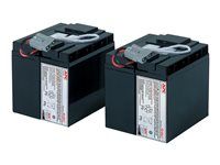 Baterie UPS - olovo-kyselina - 2 články - černá - pro P/N: SMT2200C, SMT2200I-AR, SMT2200IC, SMT3000C, SMT3000I-AR, SMT3000IC, SUA3000I-IN