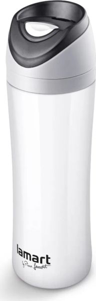 Lamart LT4016 ESPRIT – bílá termoska / termohrneček, 450 ml