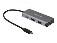 Windows/macOS/Linux - Rozbočovač - 1 x USB-C + 3 x USB 3.1 - desktop - pro P/N: PEXUSB321C